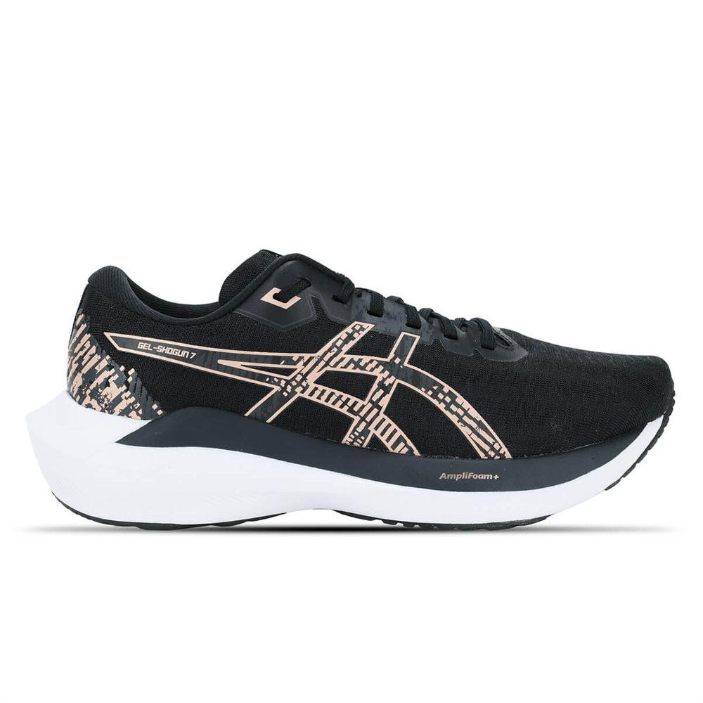 Tenis Asics Gel-shogun 7 Branco/preto/rosa 040