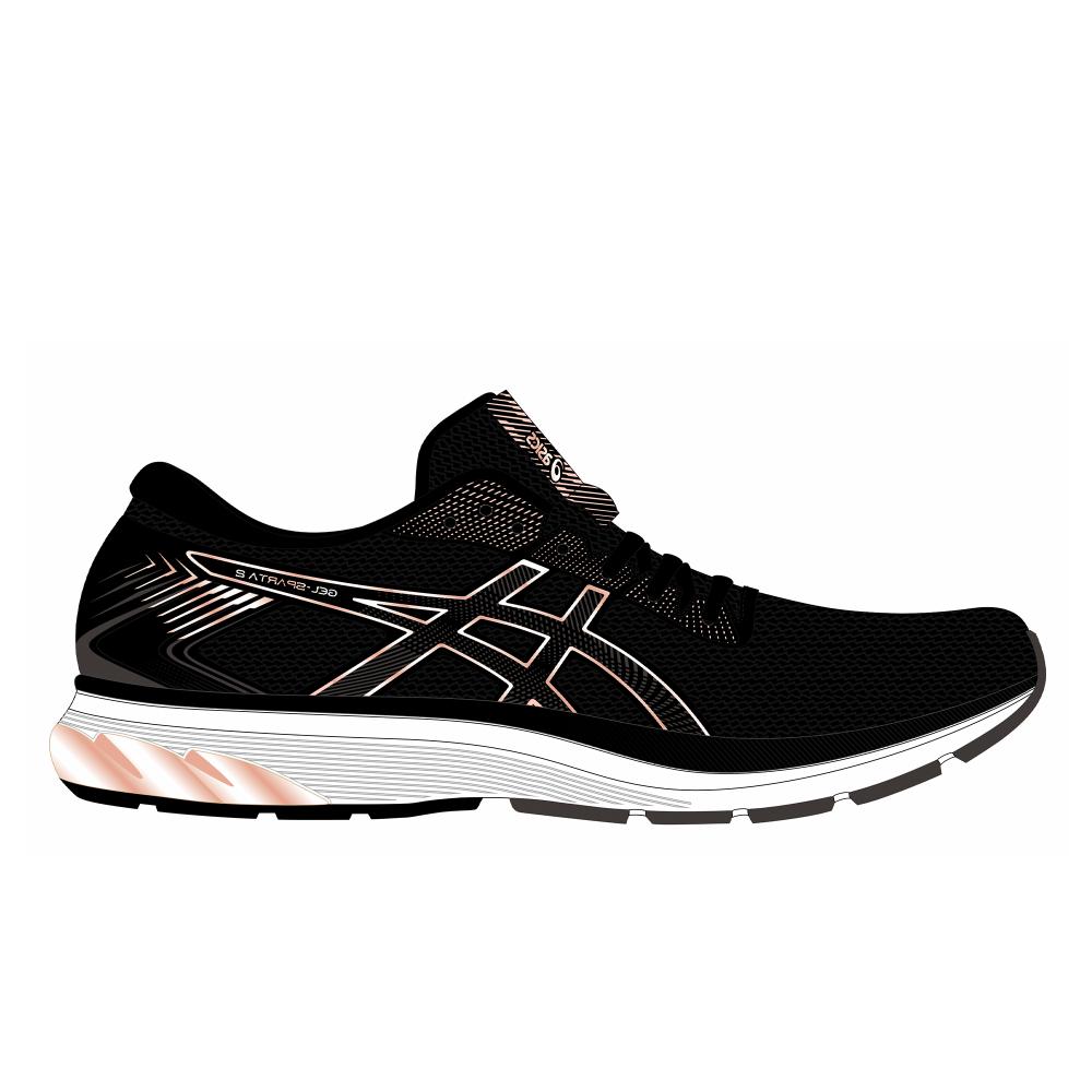 Tenis Asics Gel-sparta 2 Preto/rosa Gold 036