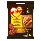 Bifinho Keldog Para Cães Mini Burger Sabor Costela Angus - 55 G