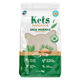 Areia Higiênica Kets Biodegradável Extrato De Mandioca - 1 Kg