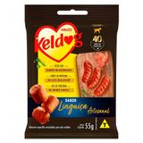 Bifinho Keldog Para Cães Sabor Linguiça Artesanal - 55 G