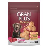 Biscoito Granplus Para Cães Adultos Sabor Carne - 300 G