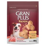 Biscoito Granplus Para Cães Adultos Sabor Frango - 300 G