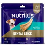 Petisco Nutrilus Dental Stick Para Cães Adultos Porte Pequeno - 30 Unidades