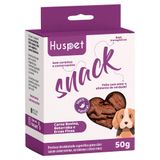 Snack Huspet Desidratado Para Cães Sabor Carne Bovina, Beterraba E Ervas Finas - 50 G