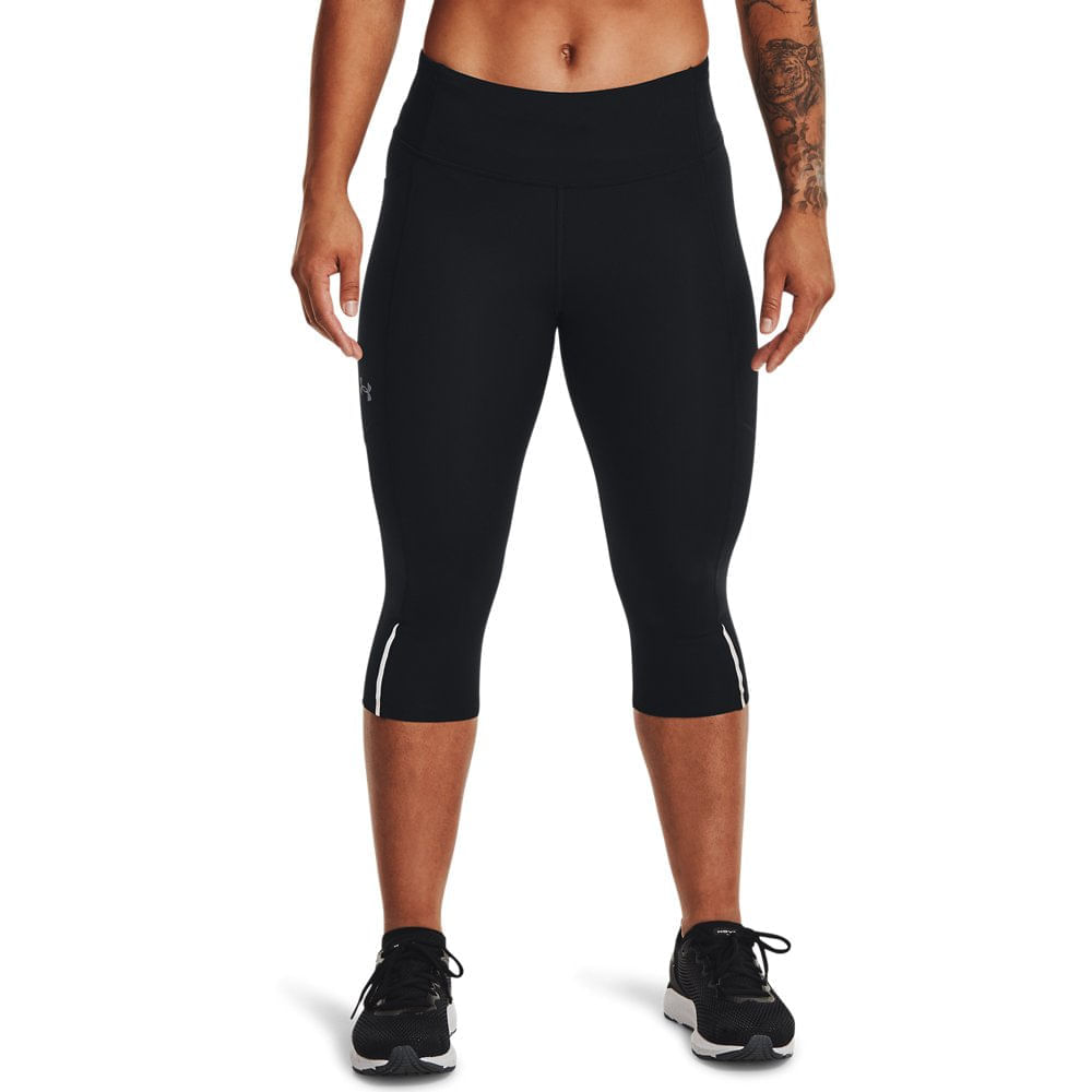 Calça Legging Capri De Treino Feminino Under Armour Fly Fast 3.9 Speed