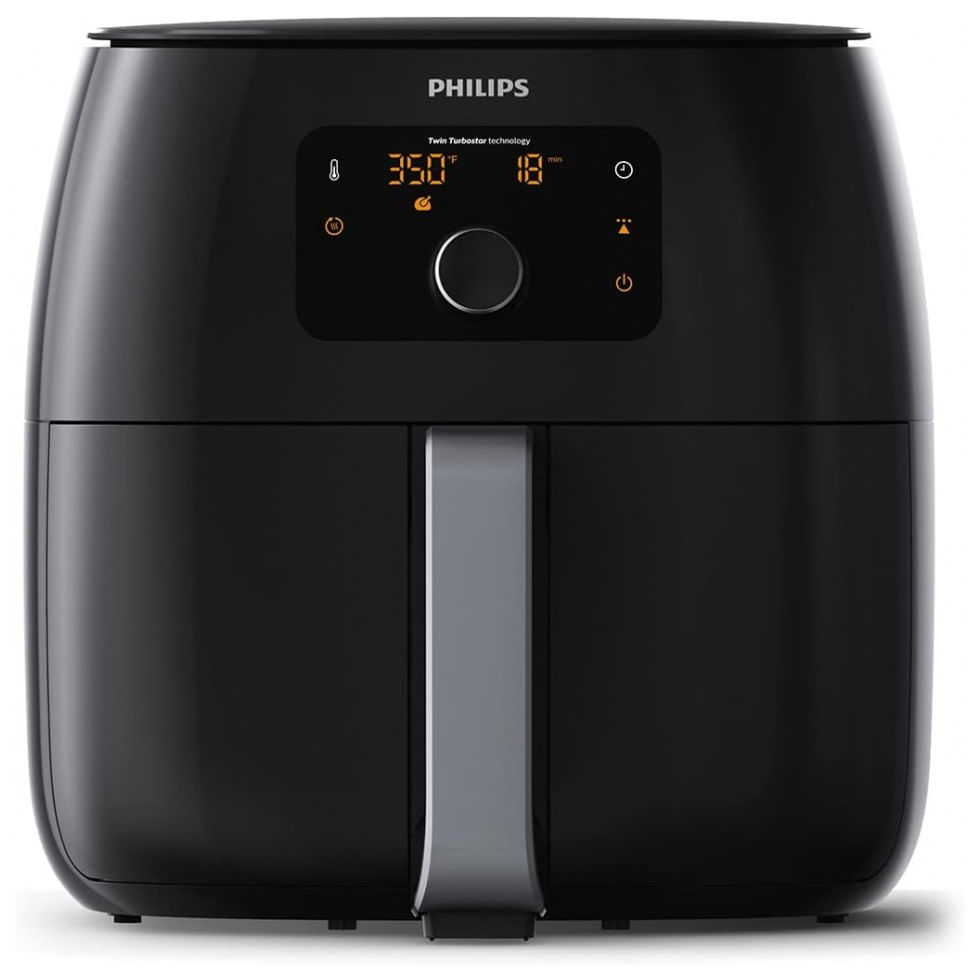 Fritadeira Eletrica Airfryer 7 Litros De Capacidade, 110v, Philips Kitchen Appliances Hd9650, 96, Preto