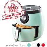 DASH AirFryer DFAF455GBAQ01 5,5L - 1700W Verde Água 110V