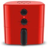 Fritadeira Eletrica Airfryer 1l De Capacidade E Desligamento Automatico, 700w, 110v, Elite Gourmet Eaf 3218r, Vermelho