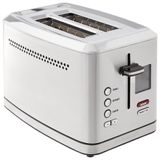 Torradeira Eletrica 2 Fatias Com Tela Lcd Aco Inoxidavel, 110v, Cuisinart Cpt 740, Prateado