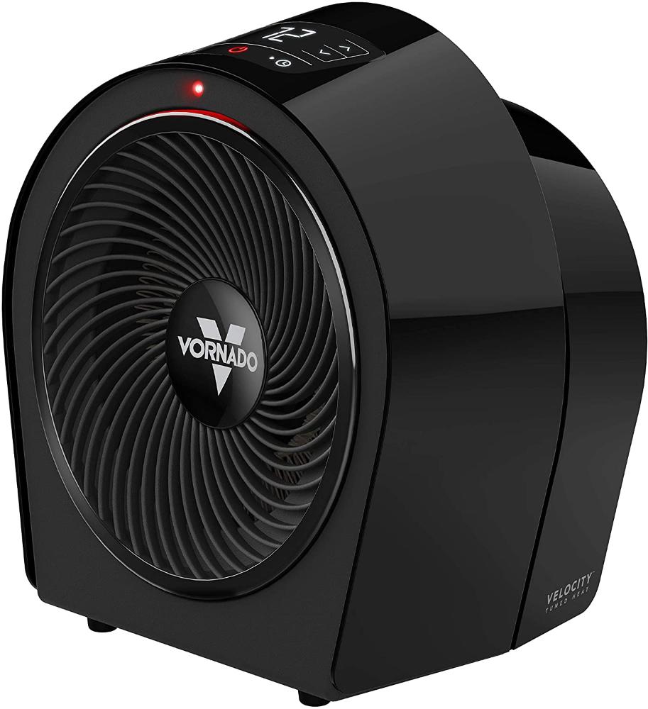 Vornado Velocity 3R Aquecedor Elétrico Portátil, 1500W/110V, Preto.