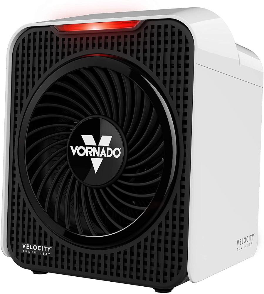 Vornado Velocity 1R Aquecedor Elétrico, portátil, 2 configurações de Aquecimentos, 375W/750W.