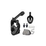 Máscara De Snorkel Máscara De Mergulho Com Base Facial Completa Gopro Anti-emp