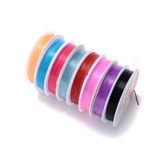 Fio De Silicone 0.6mm Com 100 Metros Sortido Para Bijuteria