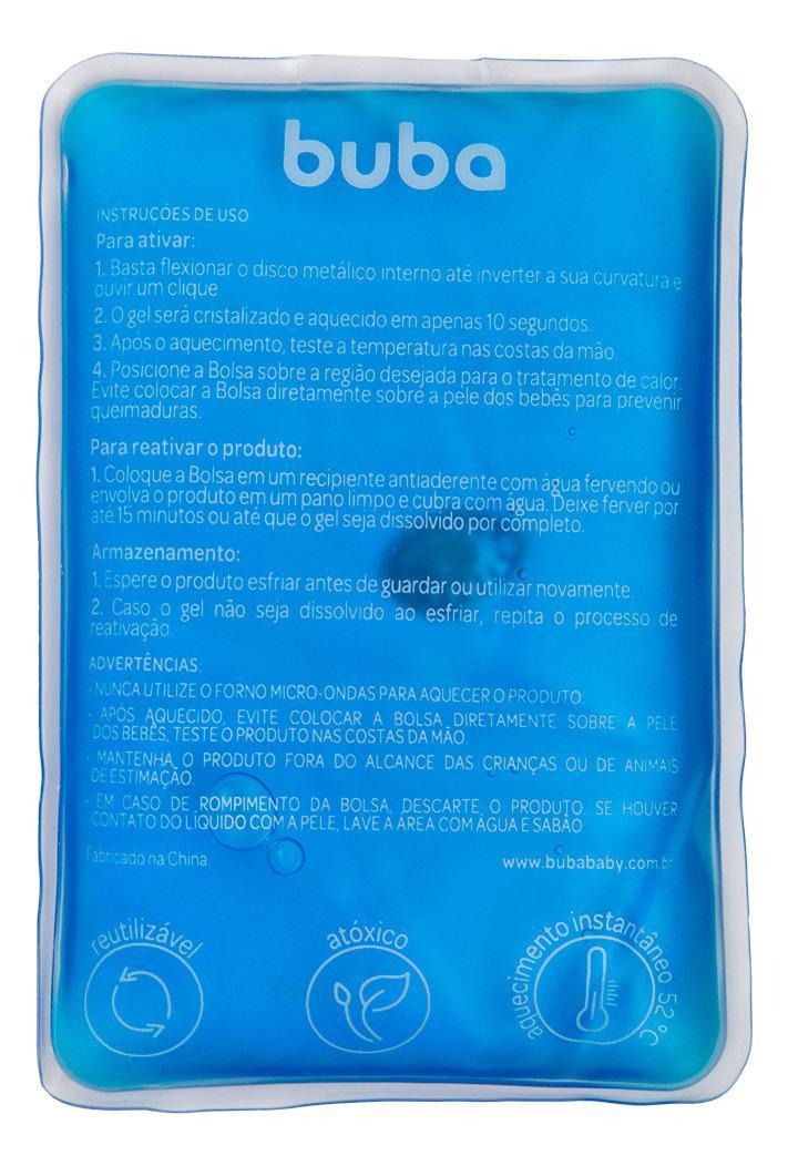 Bolsa Térmica Gel Instantânea Alívio Cólicas Dores Bebê Buba