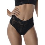 Calcinha Calça Cavada Buquê DeMillus 56067 Preto