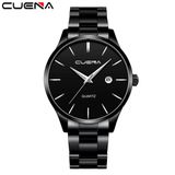 Relógio Masculino Aço Inox Quartz Preto Calendário