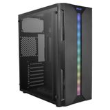 Gabinete Gamer Evus Ev-g13 Atx Com Led Rgb E Lateral Em Acrilico