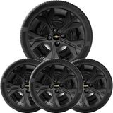 4un Calota Onix 2021 22 23 24 2025 Aro 15 Preto Fosco 379cp