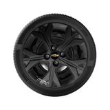 1un Calota Onix 2021 22 23 24 2025 Aro 15 Preto Fosco 379cp