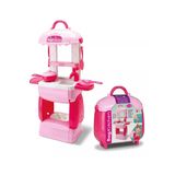 Kit Cozinha De Brinquedo Completa Infantil Maletinha