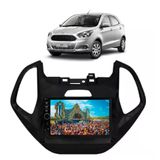 Kit Multimídia Ka 14 / 18 Mold Black 7 Pol Carplay Andriodauto Usb Sd Bt Fm - 7810hcpaa Firstoption
