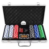 Maleta De Poker Marca Luatek - Com 300 Fichas Sem Numeração
