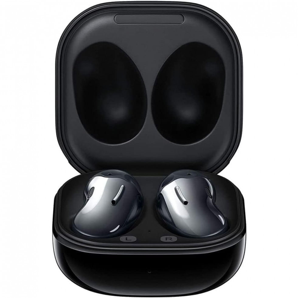 Fone De Ouvido Sem Fio Earbuds Bluetooth Com Cancelamento De Ruidos, Samsung Electronics Sm R180nzkaxar, Preto