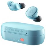 Fones De Ouvido Bluetooth Com Estojo De Carregamento, Microfone E Compatível Com Apple E Android, Skullcandy Sesh Evo, Azul