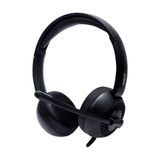 Headset Com Microfone Oex Hs104 Usb + P3 Preto