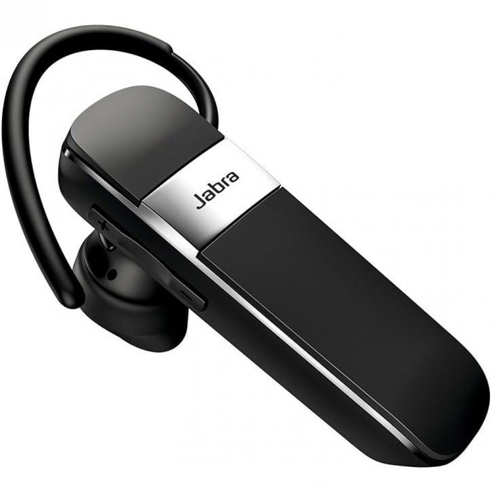 Fone De Ouvido Sem Fio Headset Bluetooth Para Chamadas Com Microfone, Jabra 100 92200900 02, Preto