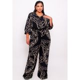 Conjunto Feminino Plus Size Estampado