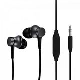 Fone De Ouvido Xiaomi Mi Basic Intra-auricular Com Fio Preto