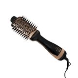 Escova Secadora Ga.ma Italy Stylish Keration Brush 3d 1300w Preto/cobre Bivolt