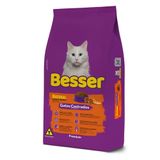 Ração Seca Besser Natural Para Gatos Castrados - 20 Kg