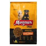 Ração Seca Magnus Chips Carne E Frango Para Cães Adultos - 20 Kg