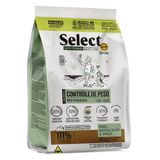 Ração Seca Select By Monello Controle De Peso Peru, Batata Doce E Maçã Para Cães Porte Mini E Pequeno