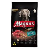 Ração Seca Magnus Supreme Carne Cereais E Linhaça Para Cães Adultos - 15 Kg