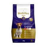 Ração Seca Nutrilus Pro+ Frango &amp; Carne Para Cães Adultos De Raças Pequenas - 3 Kg