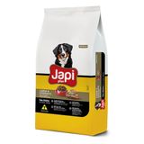 Ração Seca Japi Plus Carne E Ossinhos Para Cães Adultos - 10,1 Kg