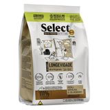 Ração Seca Select By Monello Longevidade Peru, Ervilha E Blueberry Para Cães Porte Mini E Pequeno