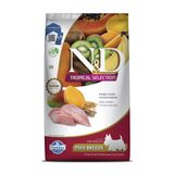 Ração Seca  Tropical Selection Frango, Cereais E Frutas Tropicais Para Cães Adultos De Raças Minis