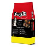 Ração Seca Dogfit Gourmet Carne E Vegetais Para Cães Adultos - 20 Kg