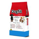 Ração Seca Dogfit Natural Carne E Frango Para Cães Adultos Porte Pequeno E Médio - 15 Kg