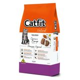 Ração Seca Catfit Natural Carne E Frango Para Gatos Adultos - 20 Kg