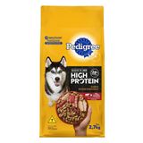 Ração Seca Pedigree High Protein Carne E Frango Para Cães Adultos - 2,7 Kg