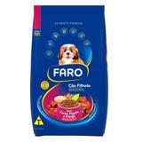 Ração Seca Faro Carne, Fígado E Frango Para Cães Filhotes - 10,1 Kg