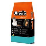 Ração Seca Catfit Gourmet Peixe Para Gatos Adultos - 10,1 Kg