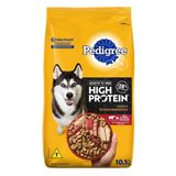 Ração Seca Pedigree High Protein Carne E Frango Para Cães Adultos - 10,1 Kg