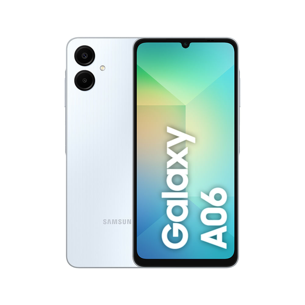 Celular Samsung Galaxy A06, 128gb, 4gb Ram, Tela 6.7&quot;, Câm. Traseira 50+2mp, Frontal 8mp Branco